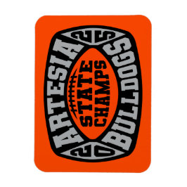 Artesia Bulldogs "State Champs"  Magnet
