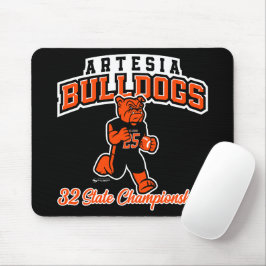 Artesia Bulldogs Touchdown Mouse Pad Mousepad