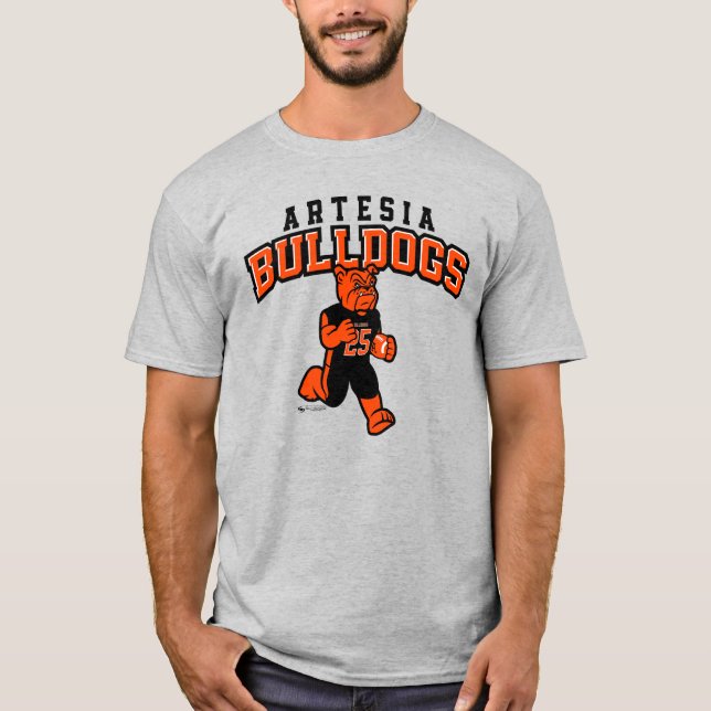 Artesia Bulldogs Touchdown T - Shirt (Vorderseite)