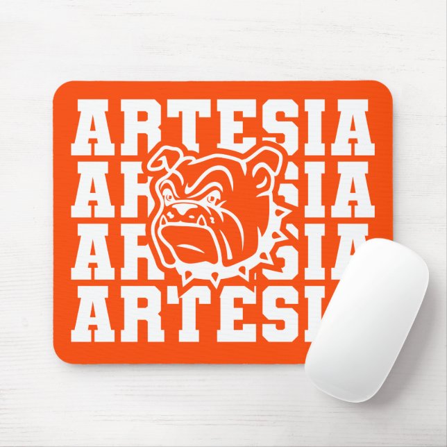 Artesia Bulldogs Tradition Mouse Pad Mousepad (Mit Mouse)