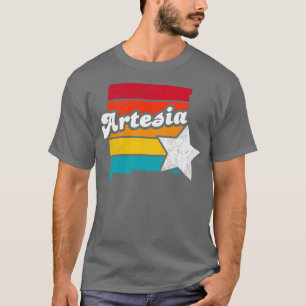 Artesia New Mexico Vintag Beunruhigtes Souvenir 2 T-Shirt