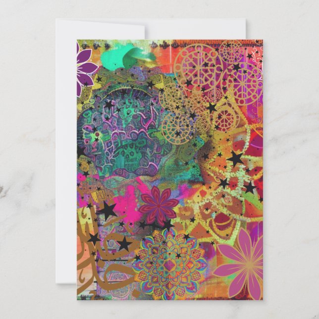 Artful Islam Feiertagskarte (Vorderseite)