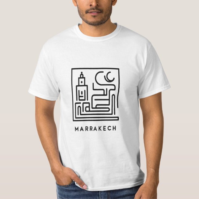 Artful Marrakesch: Das Soul Marokkos in Design #3 T-Shirt (Vorderseite)
