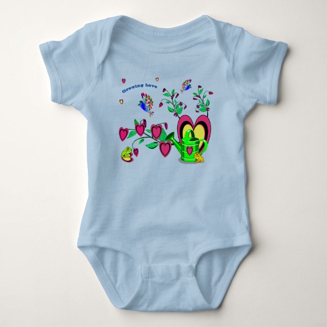 Artful Newborn Showgift Baby Strampler (Vorderseite)
