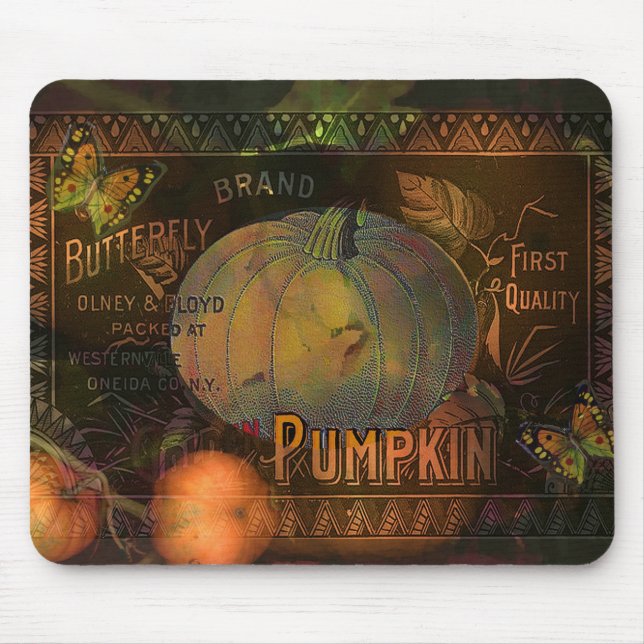 Artful Pumpkins Erntedank Mousepad (Vorne)