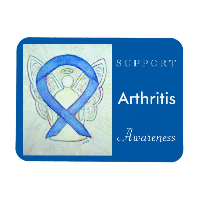Arthritis Awareness Angel Custom Magnet (Horizontal)