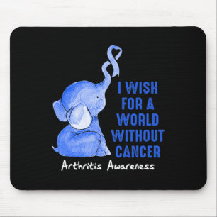 Arthritis Bewusstsein wünsche ich mir eine Welt oh Mousepad