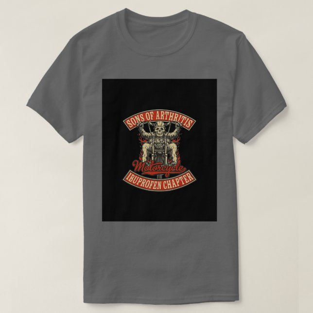 Arthritis Ibuprofen Kapitel Grafik T-Shirt (Design vorne)