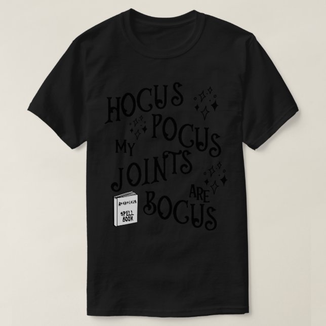 Arthritis Meine Gelenke sind Bogus T-Shirt (Design vorne)