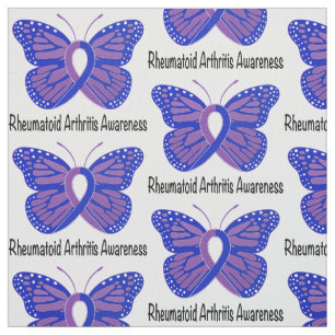 Arthritis-Schmetterlings-Bewusstseins-Band Stoff