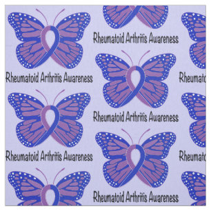 Arthritis-Schmetterlings-Bewusstseins-Band Stoff