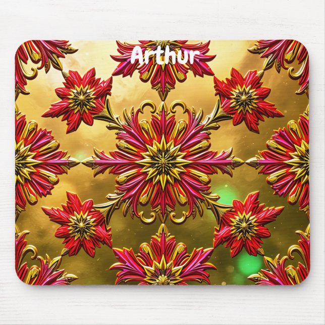ARTHUR ~ A GOLDEN Christmas ~ Mousepad (Vorne)