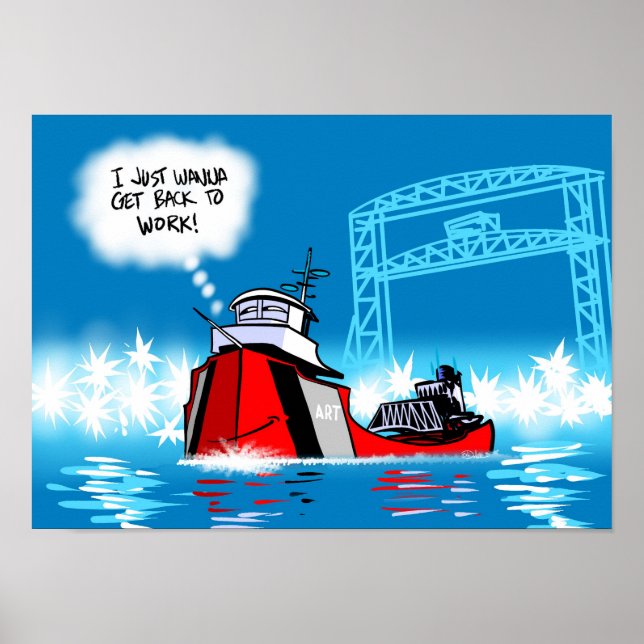 Arthur Anderson wieder arbeiten Poster (Vorne)