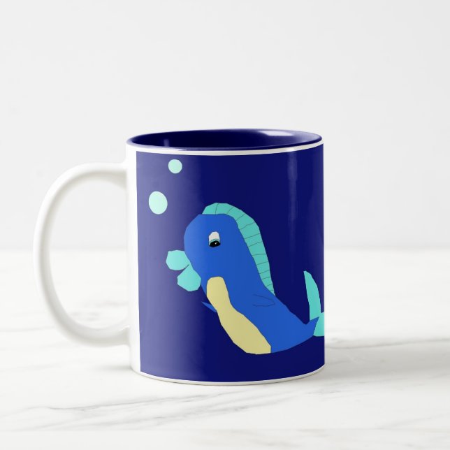 Arthur auf der Tasse "Blue Background" (Links)