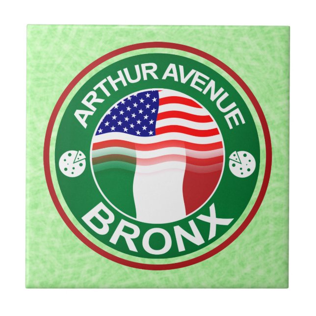 Arthur Ave Bronx American Tile Fliese (Vorderseite)