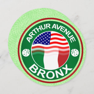 Arthur Ave Bronx Italian American Invites Einladung