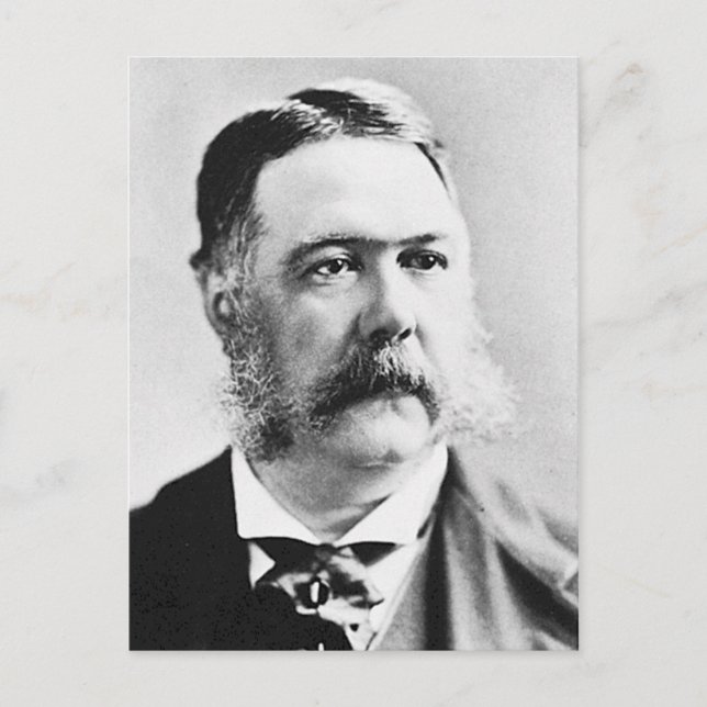 Arthur ~ Chester Alan / President of United Staate Postkarte (Vorderseite)