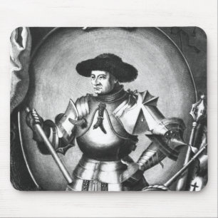 Arthur III von Bretagne Mousepad