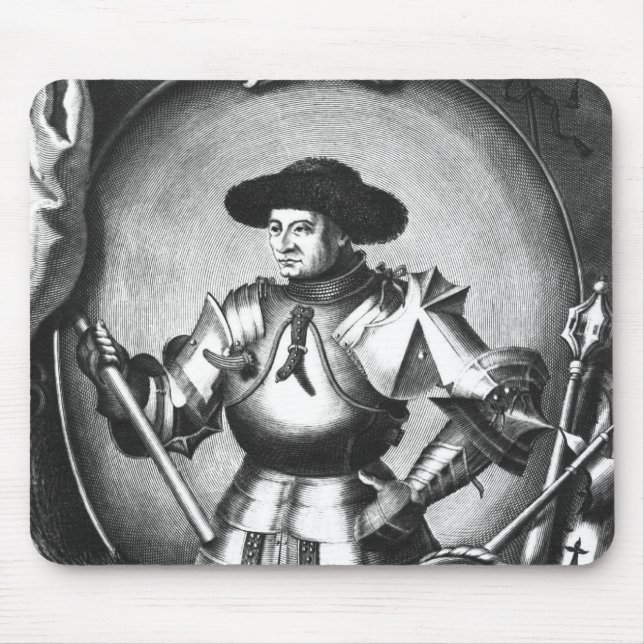 Arthur III von Bretagne Mousepad (Vorne)