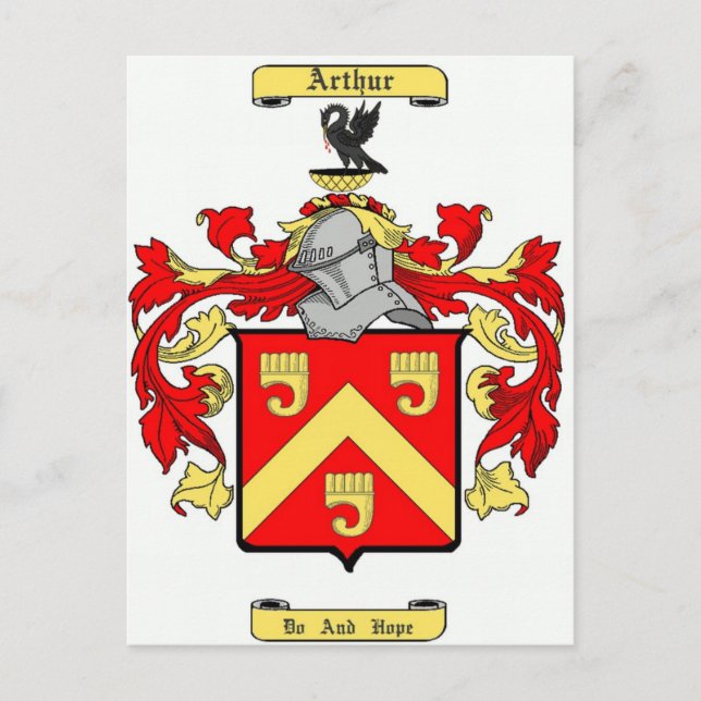 Arthur (irisch) postkarte (Vorderseite)