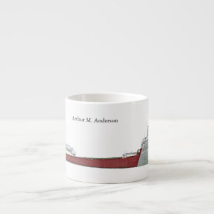 Arthur M. Anderson schneidet Espresso-Tasse Espressotasse