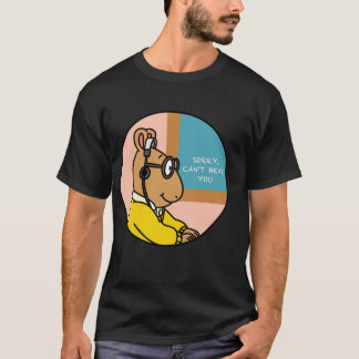 Arthur Meme Arthur Kopfhörer Meme T-Shirt