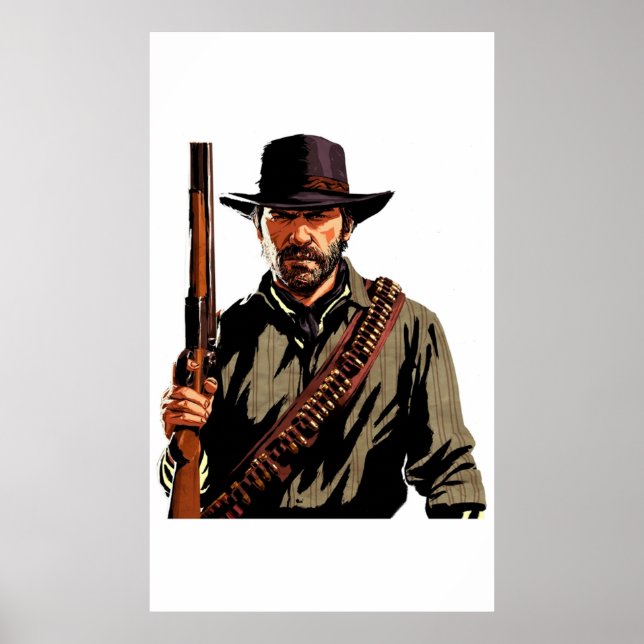 Arthur Morgan Poster (Vorne)