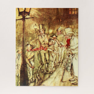 Arthur Rackham - A Christmas Carol - Street Puzzle