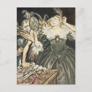 Arthur Rackham   Commit von John Milton: "Und sie, Postkarte