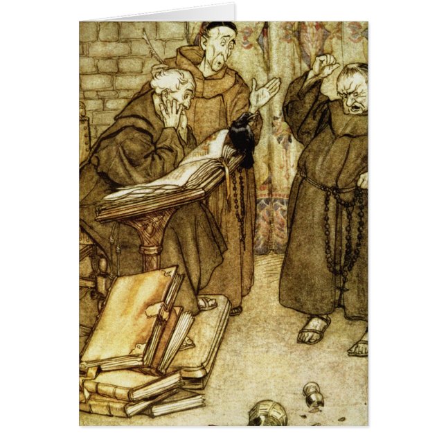 Arthur Rackham |Darstellung von "The Jackdaw of Rh (Vorne)