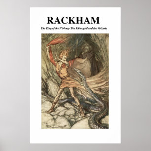 Arthur Rackham - Der Ring der Niblung Poster