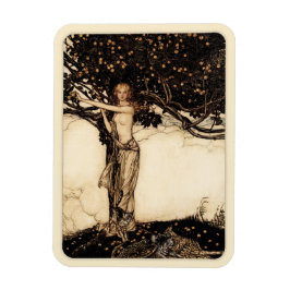Arthur Rackham Freya CC0543 Kühlschrank Art Collec Magnet