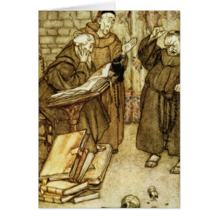 Arthur Rackham Illustration 'der Dohle von