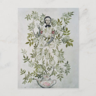 Arthur Rackham   In der Mitte eines Baumes saß ein Postkarte