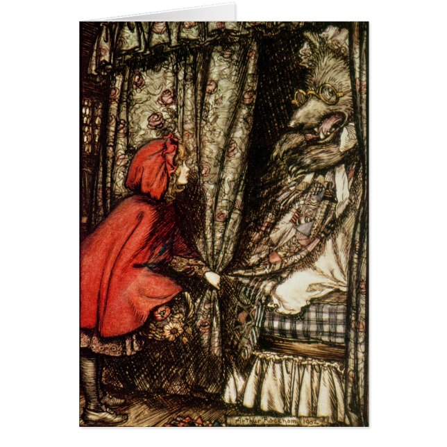 Arthur Rackham Little Red Riding Hood (Vorne)