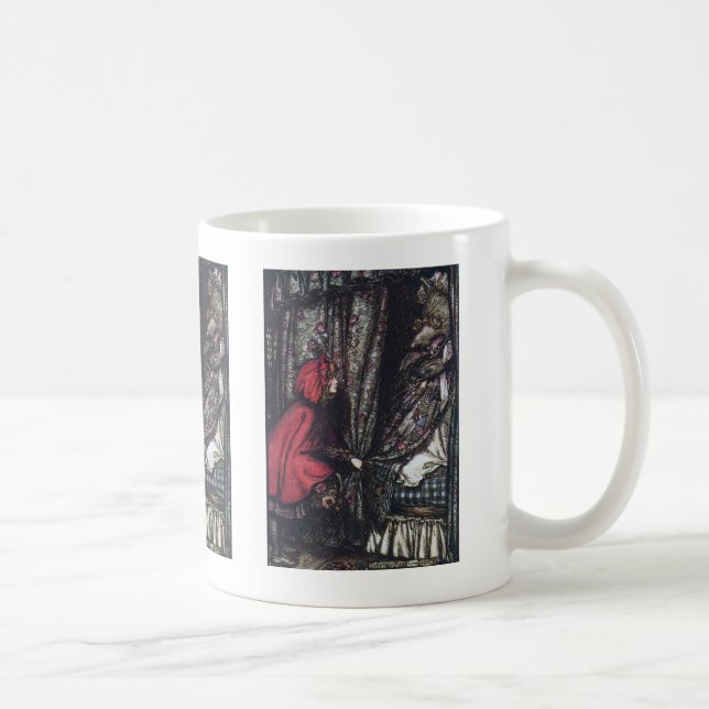 Arthur Rackham , “ Little Red Riding Hood ” Kaffeetasse (Rechts)
