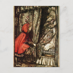 Arthur Rackham Little Red Riding Hood Postkarte