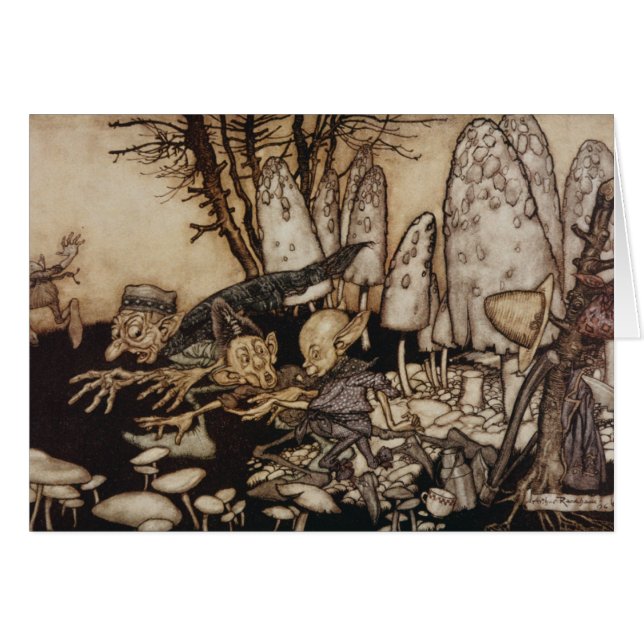 Arthur Rackham | Peter Pan in Kensington Gardens (Vorderseite (Horizontal))