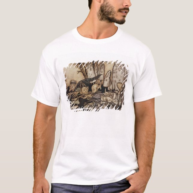 Arthur Rackham | Peter Pan in Kensington-Gärten T-Shirt (Vorderseite)