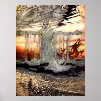 Arthur Rackham - Vintage Märchenart Poster