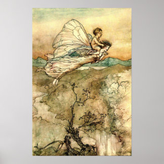 Arthur Rackham - Vintage Märchenart Poster