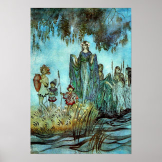 Arthur Rackham - Vintage Märchenart Poster