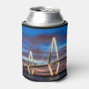 Arthur Ravenel Bridge bei Nacht Dosenkühler