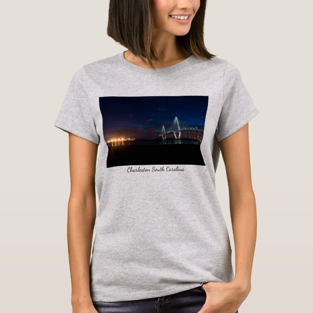 Arthur Ravenel Night Pano T - Shirt (Vorderseite)