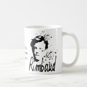 Arthur Rimbaud Bonne Pensée du Matin Poem Kaffeetasse
