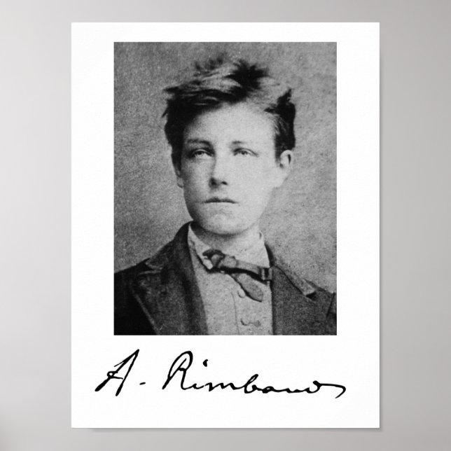 Arthur Rimbaud Poster (Vorne)