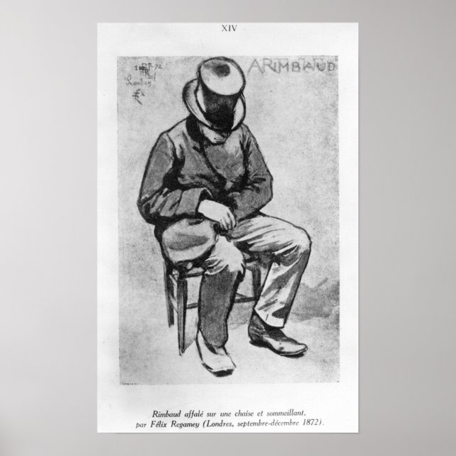 Arthur Rimbaud Poster (Vorne)