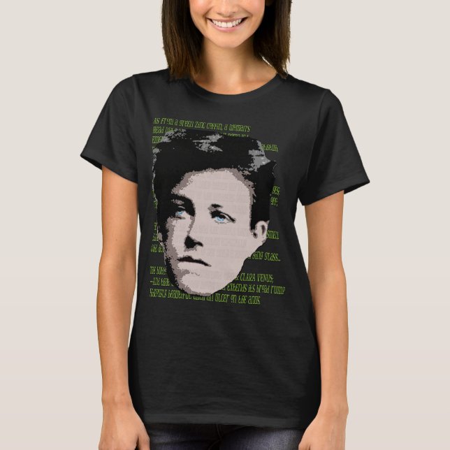 Arthur Rimbaud T-Shirt (Vorderseite)