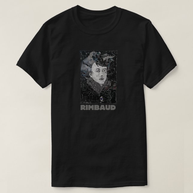 Arthur Rimbaud T-Shirt (Design vorne)