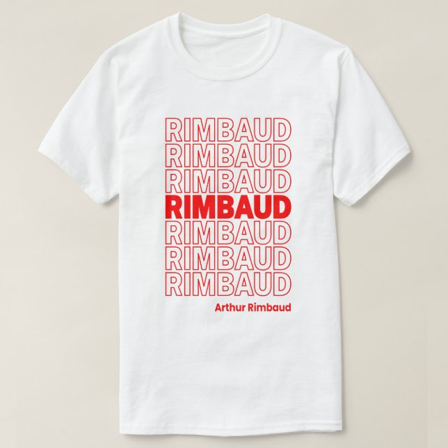 Arthur Rimbaud T-Shirt (Design vorne)